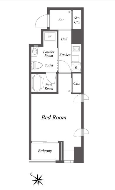 ニューシティアパートメンツ新川２　702号室　間取り
