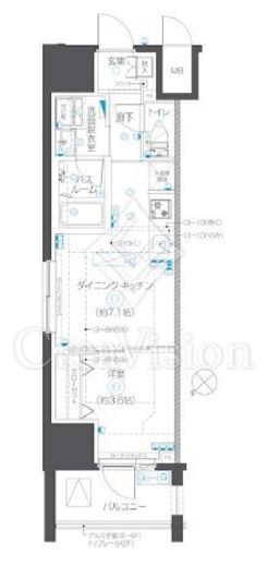 ZOOM立川曙町　501号室　間取り
