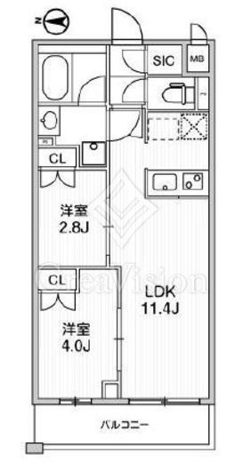 LIME RESIDENCE SHINAGAWA EAST　102号室　間取り