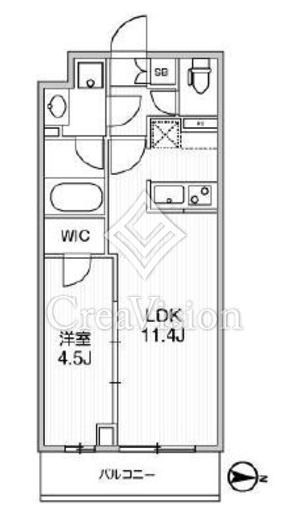LIME RESIDENCE SHINAGAWA EAST　211号室　間取り