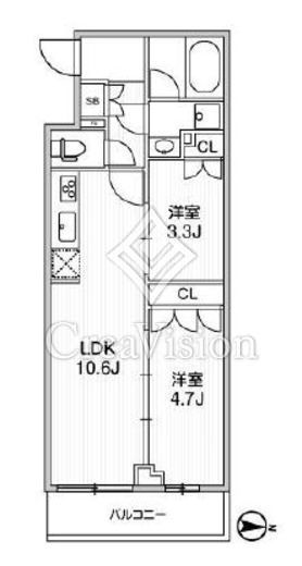 LIME RESIDENCE SHINAGAWA EAST　212号室　間取り