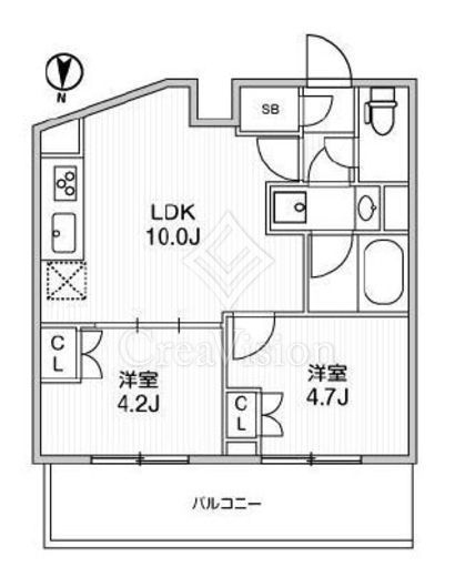 LIME RESIDENCE SHINAGAWA EAST　505号室　間取り