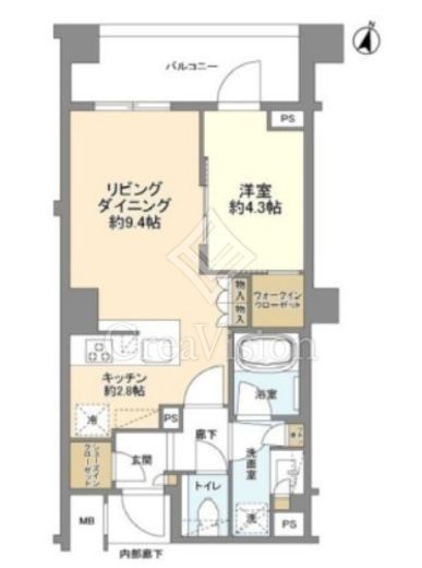 ブランズ西小山　006号室　間取り