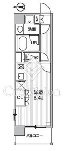シーズンフラッツ菊川ノース　303号室　間取り