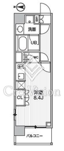 シーズンフラッツ菊川ノース　503号室　間取り