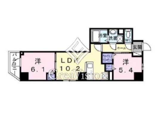 セレーノ・ユー　701号室　間取り