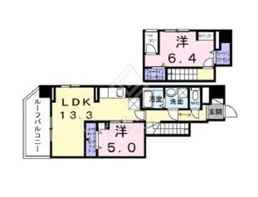 セレーノ・ユー　802号室　間取り