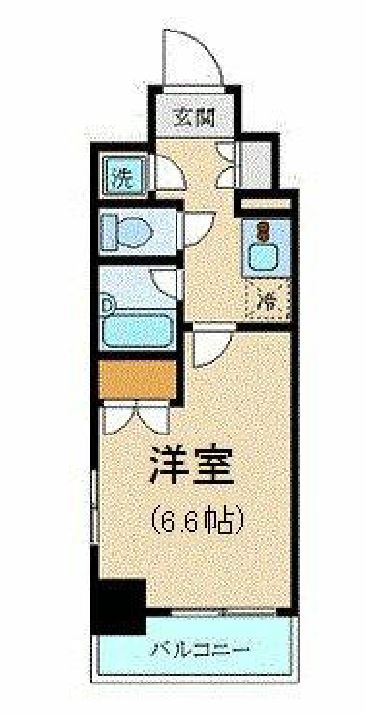 グラーサ銀座イースト　310号室　間取り