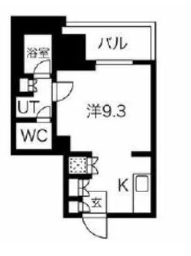 フォレシティ神田多町　1006号室　間取り