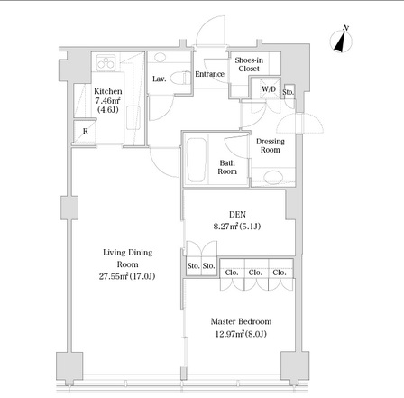 ラ・トゥール青葉台　2909号室　間取り