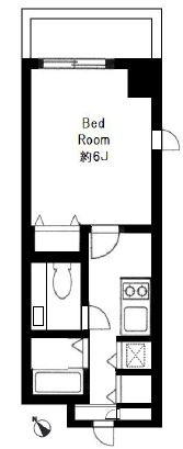 ミリアレジデンス赤坂　403号室　間取り