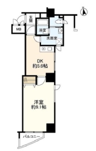 ヴィラージュ南青山　302号室　間取り