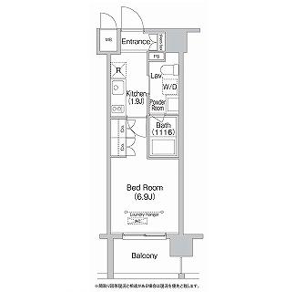 エミネンス高輪台　1203号室　間取り