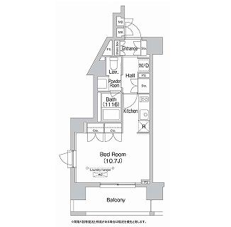 エミネンス高輪台　801号室　間取り