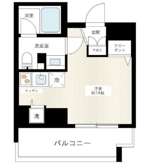 ダイナシティ西新宿　302号室　間取り