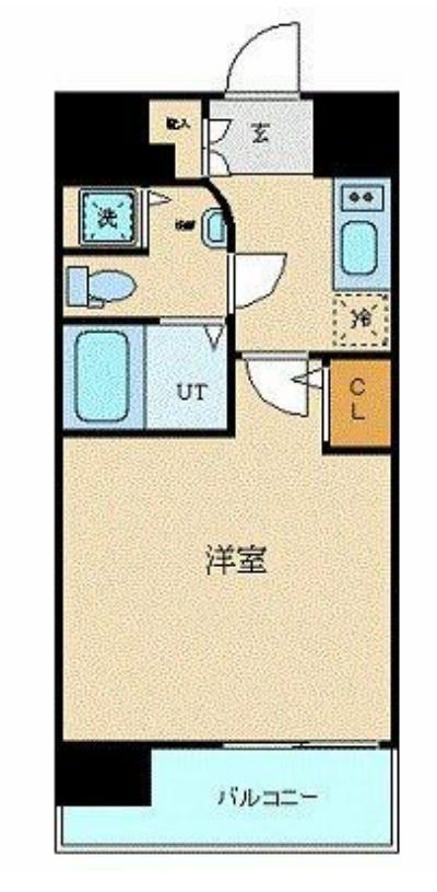 マリオン南青山　602号室　間取り