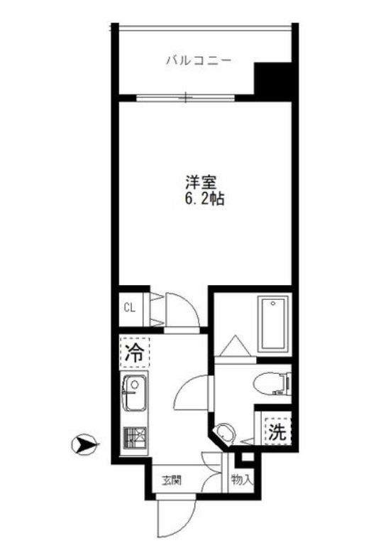 マリオン南青山　502号室　間取り