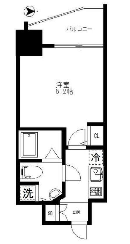 マリオン南青山　501号室　間取り