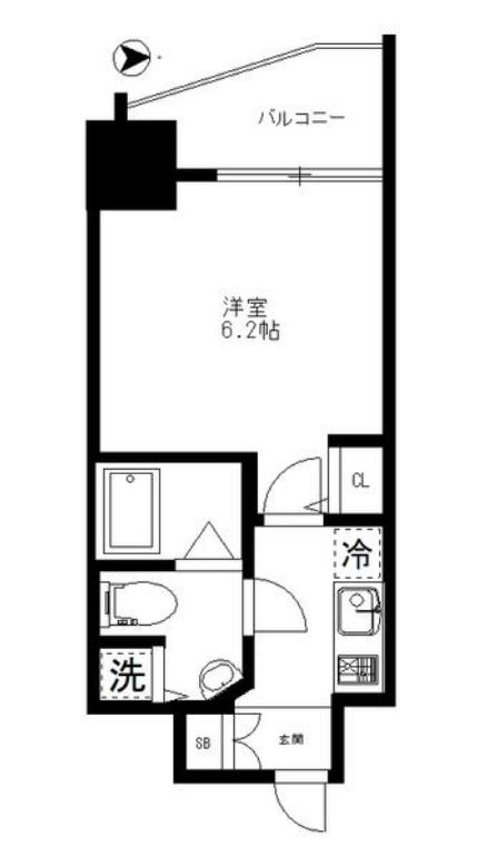 マリオン南青山　301号室　間取り