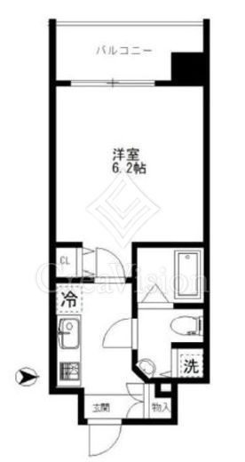 マリオン南青山　902号室　間取り