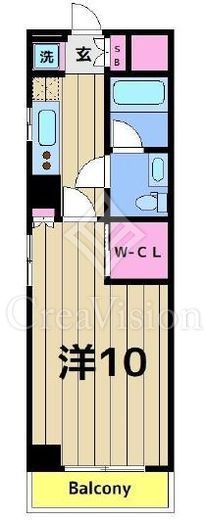 ビアン・プラーセ麻布　904号室　間取り