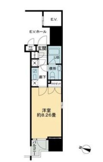 パトリア九段下　301号室　間取り