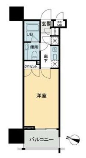 パトリア九段下　302号室　間取り