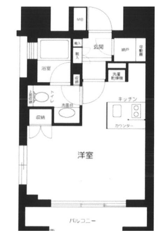 クオリア神南フラッツ　302号室　間取り