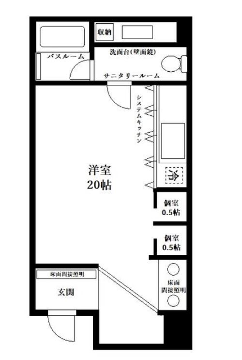 レグノ・フィーゴ駒場東大前　102号室　間取り