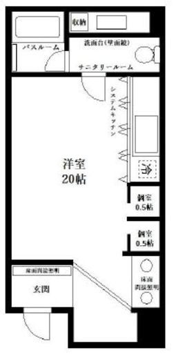 レグノ・フィーゴ駒場東大前　102号室　間取り