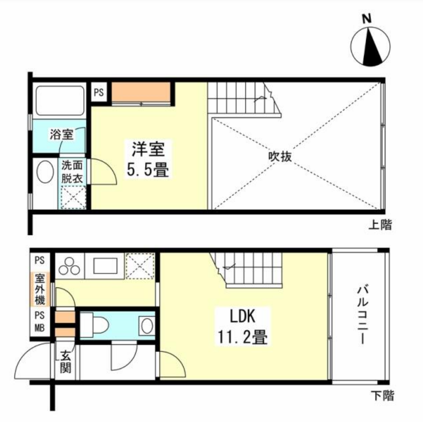 ウェルスクエア碑文谷　305号室　間取り