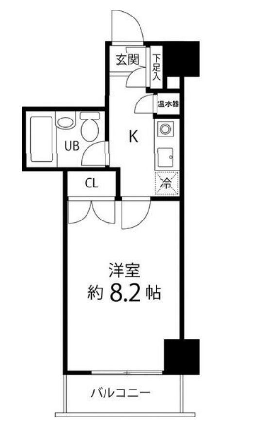 ハイリーフ芝大門　306号室　間取り