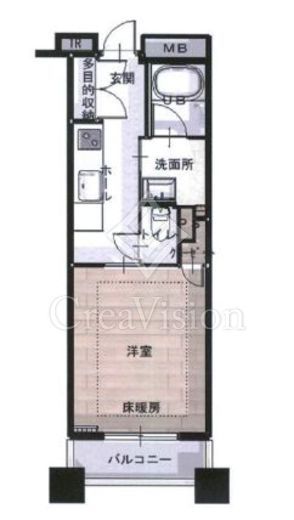 ブリリア銀座id　308号室　間取り