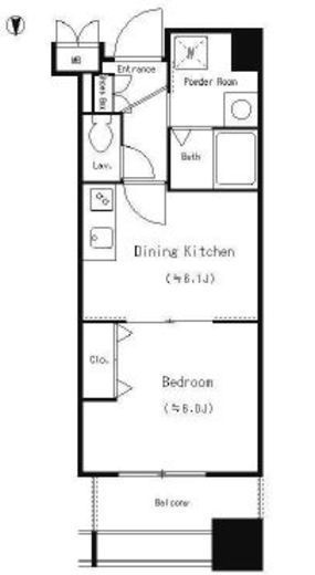 クレアールフレスカ　309号室　間取り