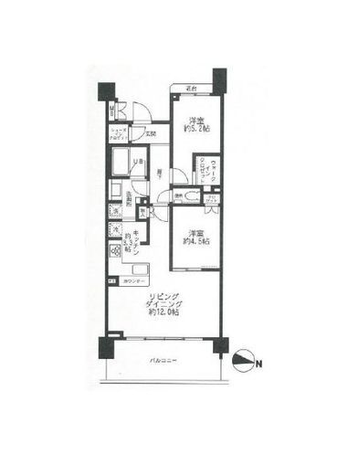 マジェスティハウス新宿御苑パークナード　221号室　間取り