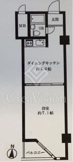 インペリアル赤坂フォーラム　614号室　間取り