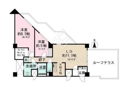 インペリアル赤坂フォーラム　609号室　間取り