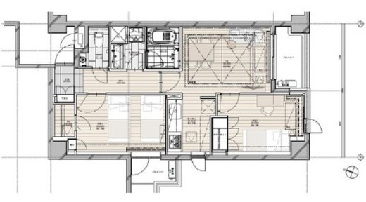 NK青山ホームズ　307号室　間取り