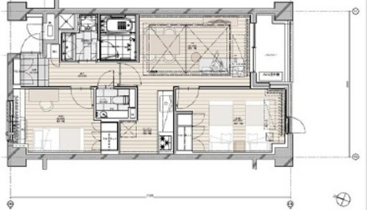 NK青山ホームズ　506号室　間取り