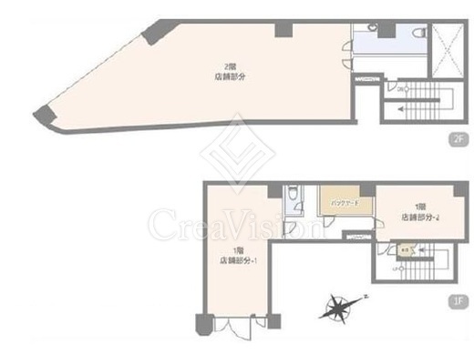 パークノヴァ神宮前　1F1号室　間取り