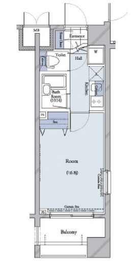 コンシェリア・デュー代々木公園　501号室　間取り