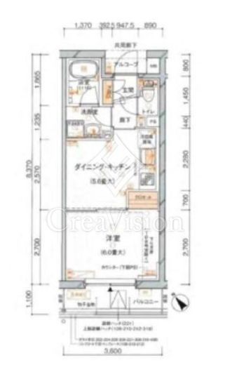 ソフィアーレ代官山　314号室　間取り