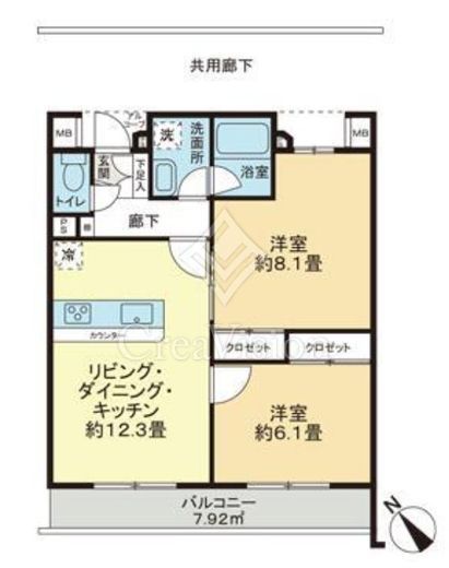 ソフィアーレ代官山　503号室　間取り