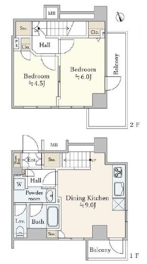 パートナーシップアパートメント　506号室　間取り