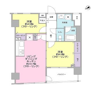 パートナーシップアパートメント　904号室　間取り