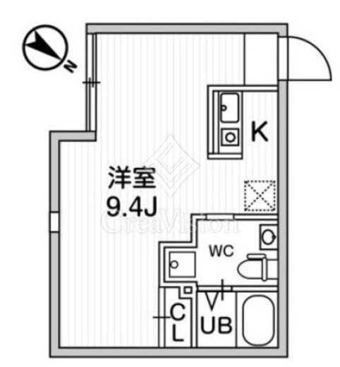 Le Clair代々木　303号室　間取り