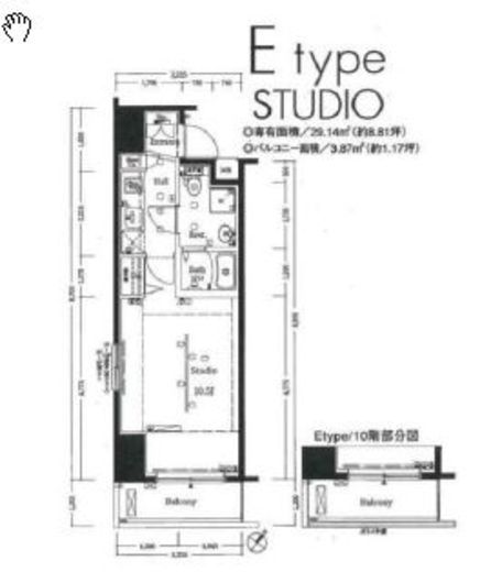 アーバイル日本橋小伝馬町　201号室　間取り