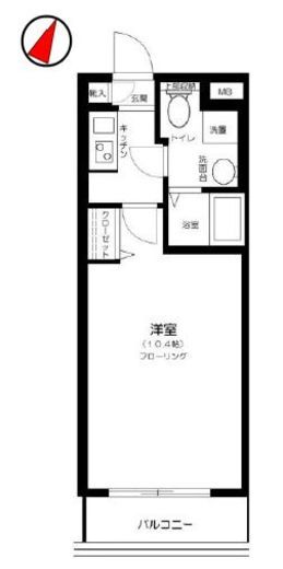 アーバイル日本橋小伝馬町　502号室　間取り