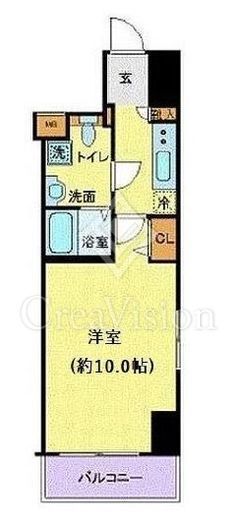 アーバイル日本橋小伝馬町　503号室　間取り