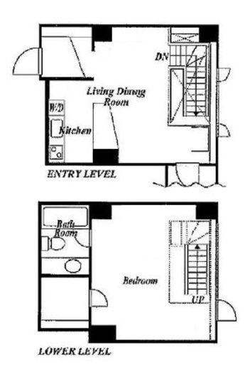 ミリアレジデンス南麻布　205号室　間取り